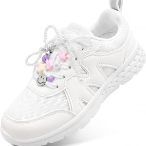 Girls Tennis Shoes with DIY Charms